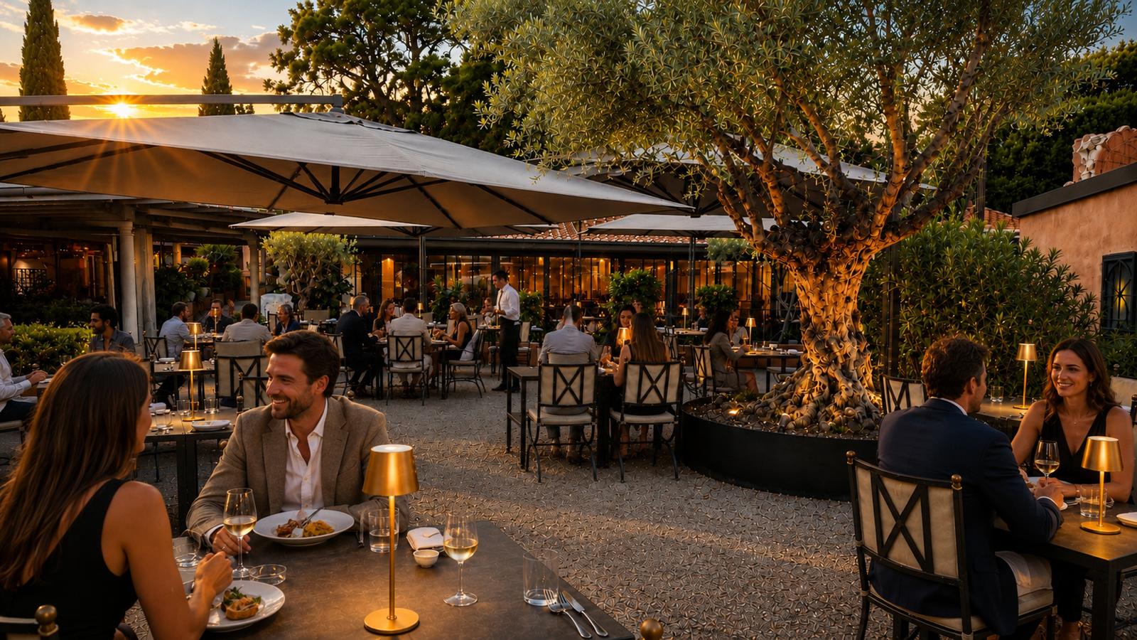 The Garden at Ristorante L'Archeologia